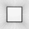 Spiegel Dimension Square Schwarz 91X91Cm