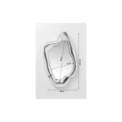 Spiegel Hologram Silber 117X68Cm