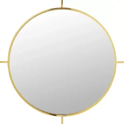 Spiegel Stanford Frame Gold O90Cm
