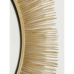 Spiegel Sunburst Tre Gold O87Cm