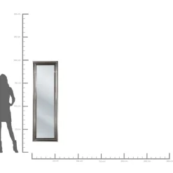 Standspiegel Frame Silver 55X180Cm
