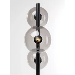 Stehleuchte Three Balls Matt Schwarz 160Cm