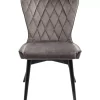 Stuhl Black Marshall Velvet Grau