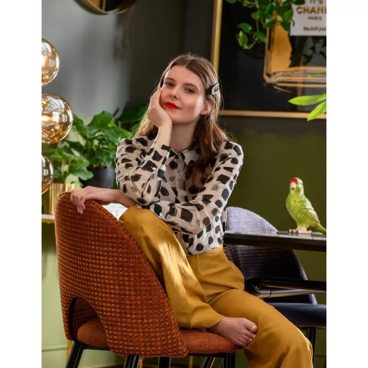 Stuhl Hudson Orange
