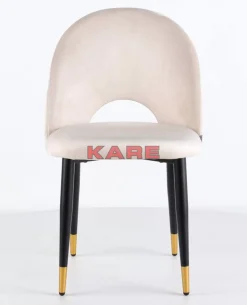 Stuhl Iris Velvet Beige