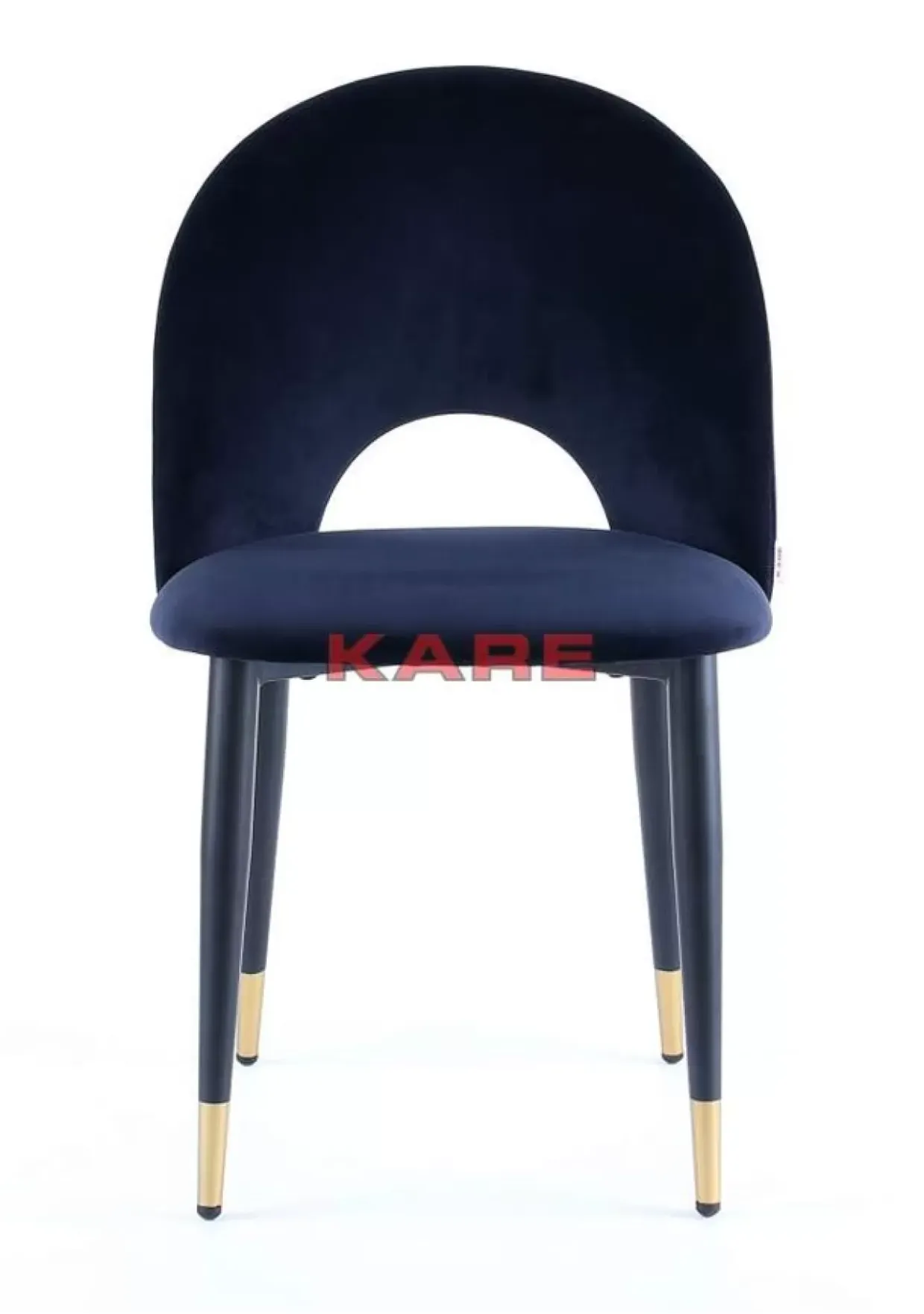 Stuhl Iris Velvet Blau (2/Set)