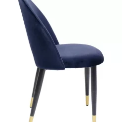 Stuhl Iris Velvet Blau (2/Set)