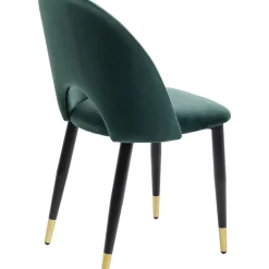 Stuhl Iris Velvet Grun