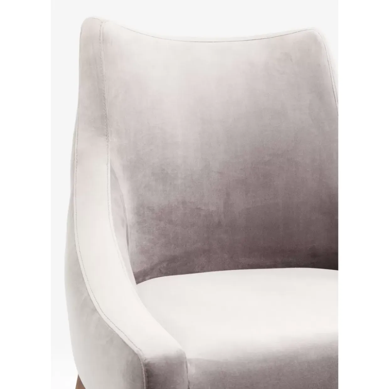 Stuhl Mode Velvet Grau