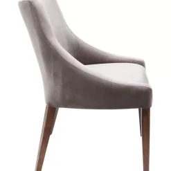 Stuhl Mode Velvet Grau