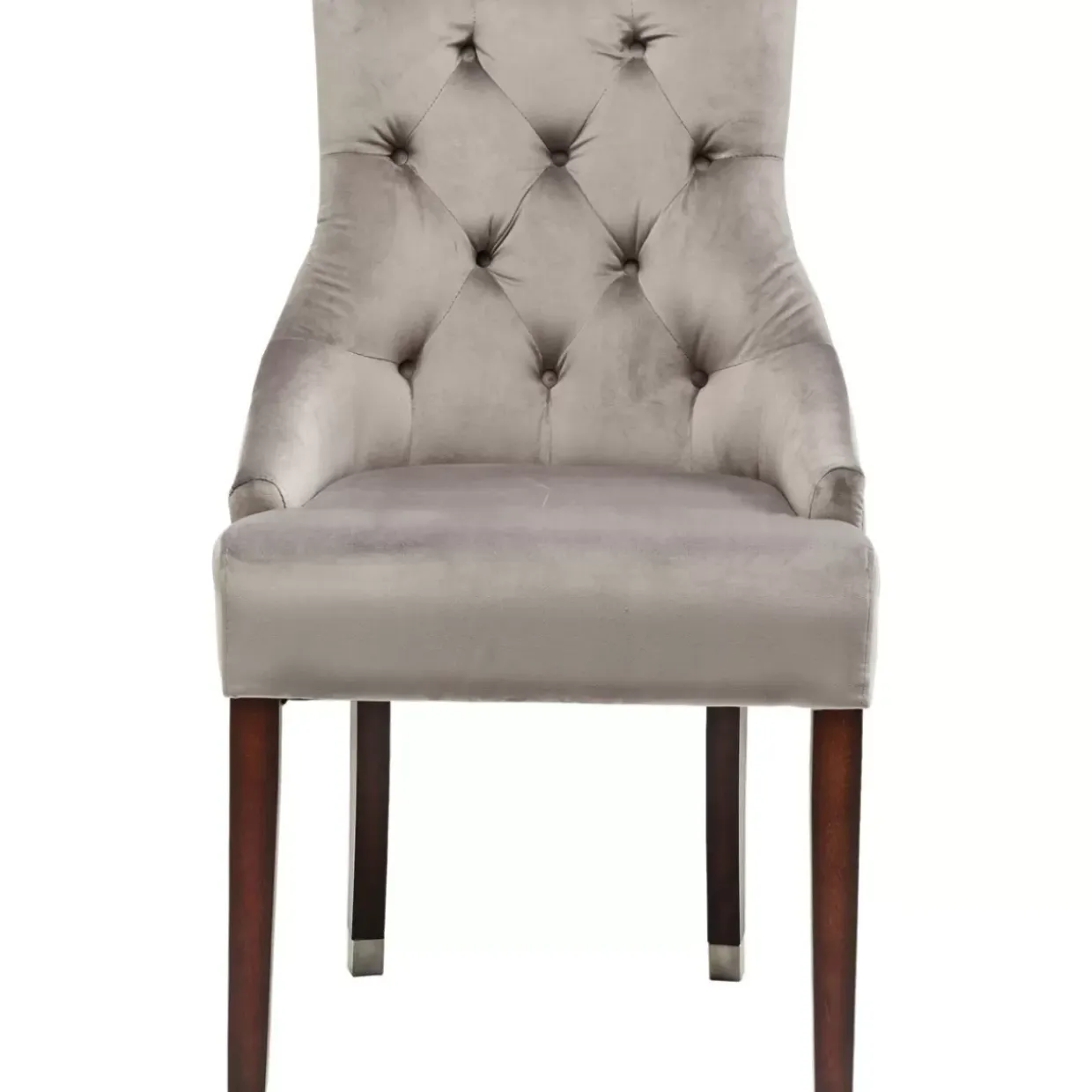 Stuhl Prince Velvet Grau
