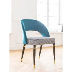 Stuhl Samantha Petrol