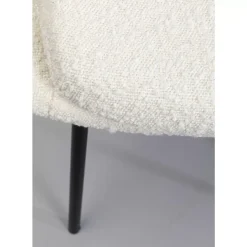 Stuhl West Side Boucle Creme