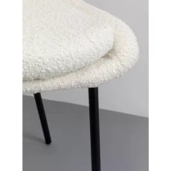 Stuhl West Side Boucle Creme