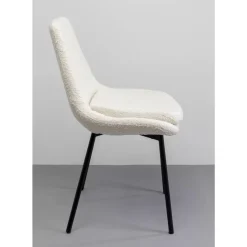 Stuhl West Side Boucle Creme