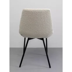 Stuhl West Side Boucle Creme