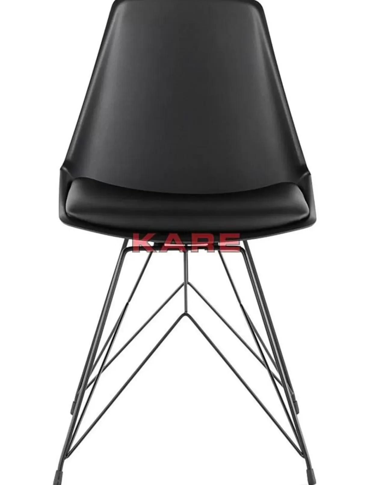 Stuhl Wire Black