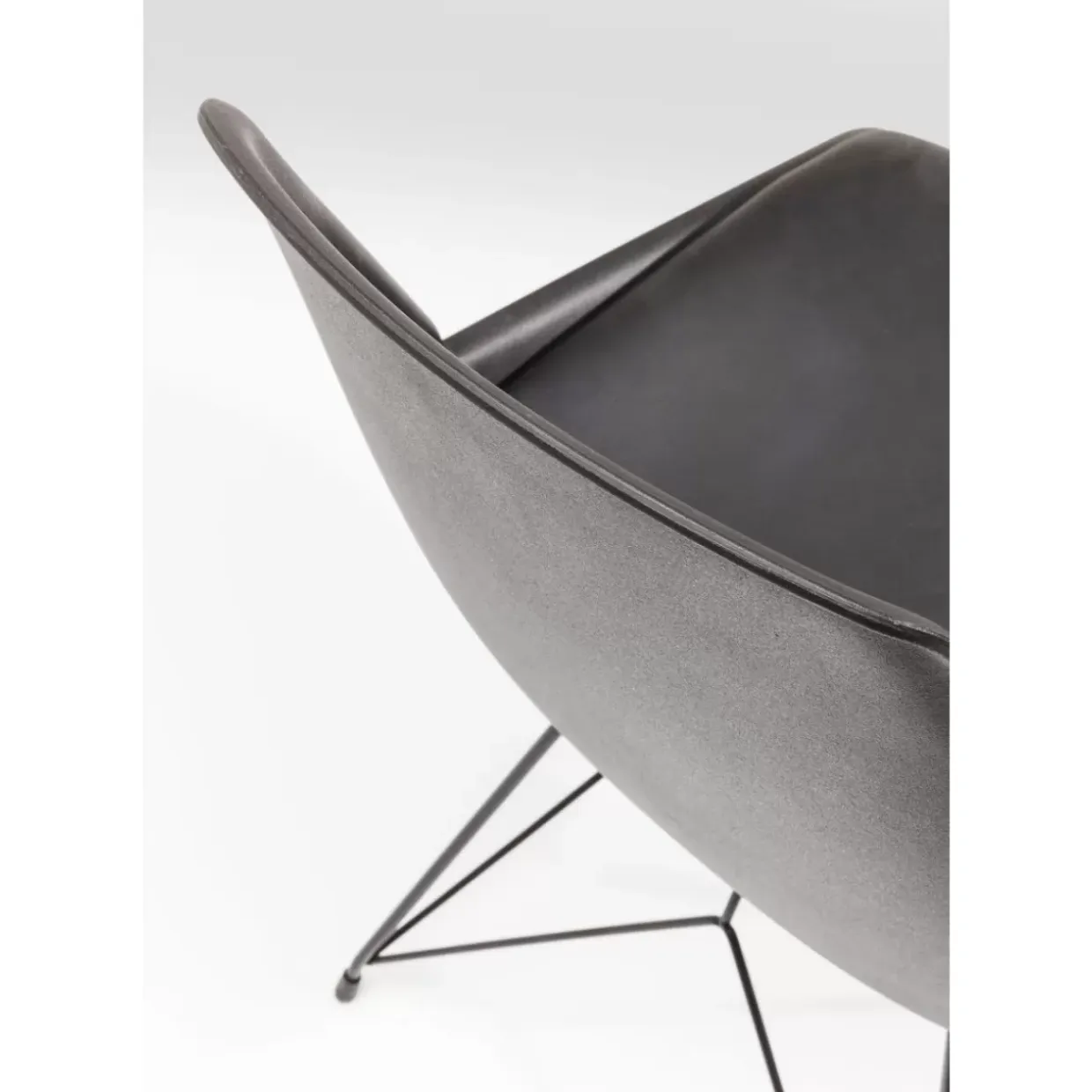 Stuhl Wire Black