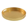 Tablett In Schlangenoptik Gold