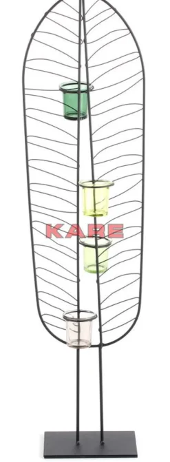 Teelichthalter Leaf Wire 86Cm