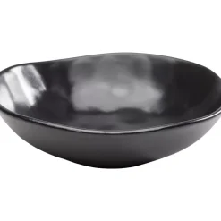 Teller Tief Organic Black O22Cm