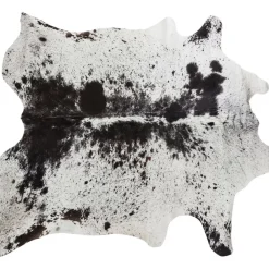 Teppich Hide Schwarz-Weis