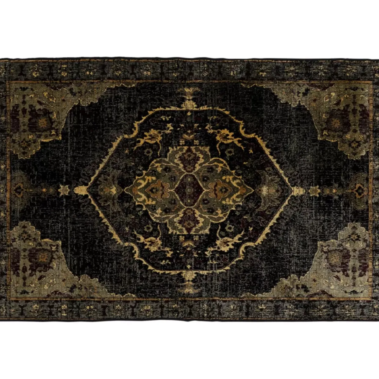 Teppich Ornamento Anthrazit 170X240Cm