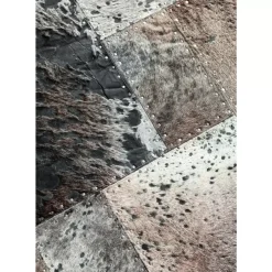 Teppich Squares Grau 170X240Cm