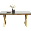 Tisch Conley Cross Brass 180X90Cm