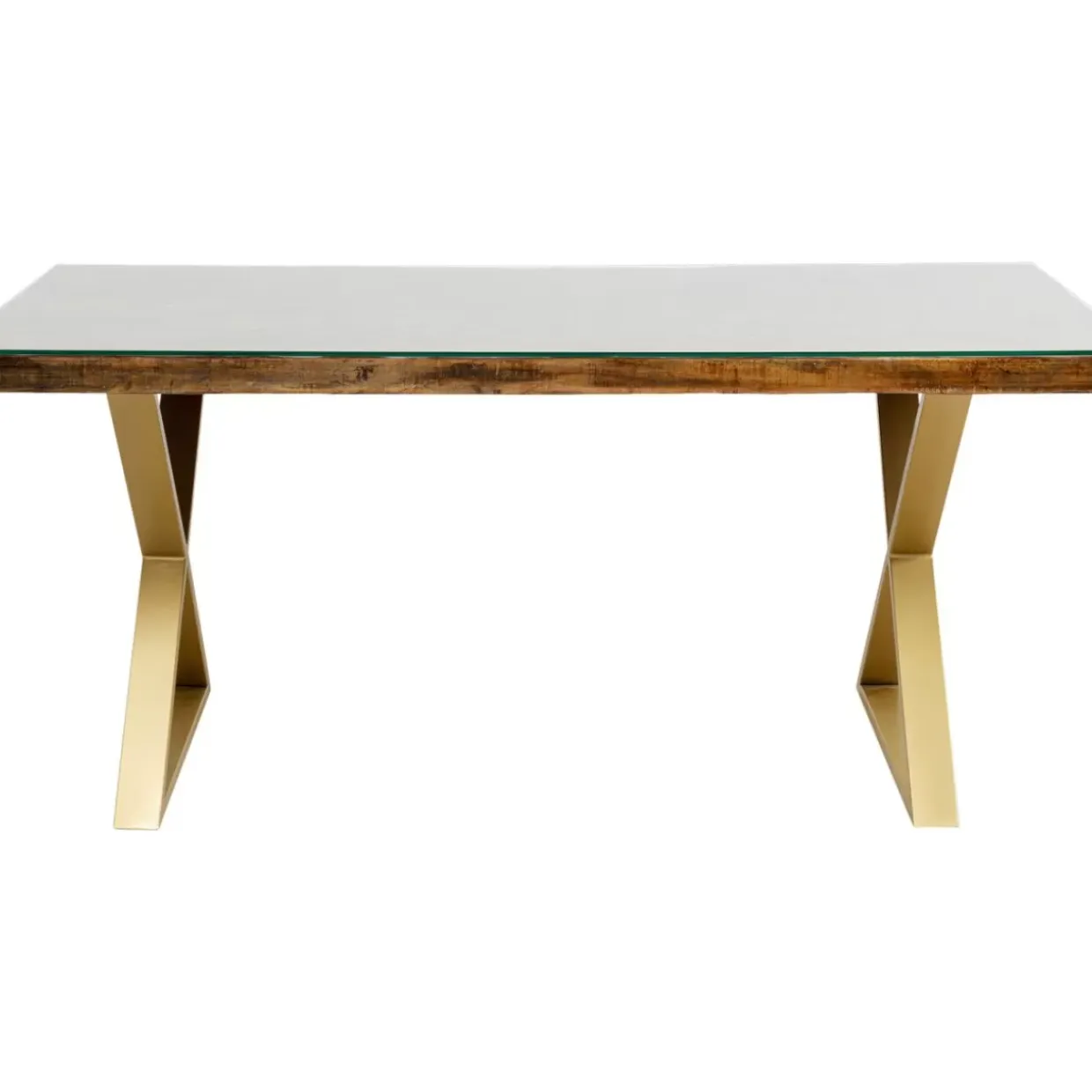 Tisch Conley Cross Brass 180X90Cm