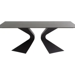 Tisch Gloria Outdoor Keramik Schwarz 180X90Cm