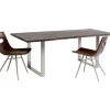 Tisch Harmony Dunkel Chrom 180X90