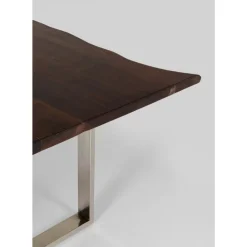 Tisch Harmony Dunkel Chrom 180X90