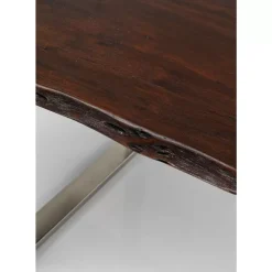 Tisch Harmony Dunkel Chrom 160X80