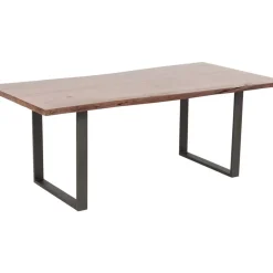 Tisch Harmony Dunkel Rohstahl 160X80