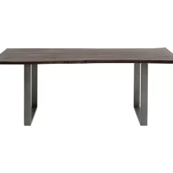 Tisch Harmony Dunkel Rohstahl 160X80