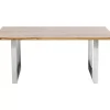 Tisch Jackie Eiche Chrom 160X80