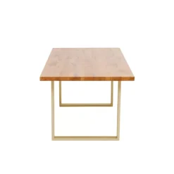 Tisch Jackie Eiche Messing 160X80