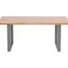 Tisch Jackie Eiche Rohstahl 160X80
