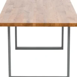 Tisch Jackie Eiche Rohstahl 160X80