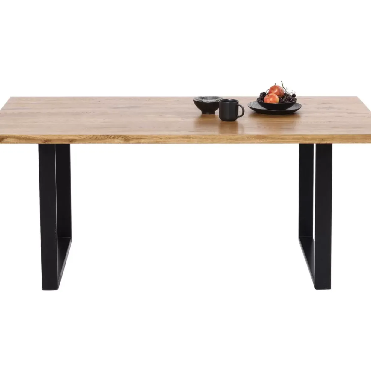 Tisch Jackie Eiche Schwarz 180X90