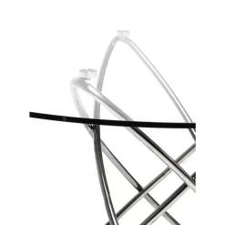 Tisch Molekular Silber O120Cm