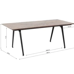 Tisch Paradise 200X90Cm