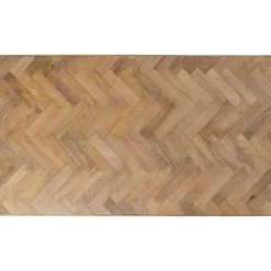 Tisch Parquet Schwarz 180X90
