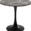 Tisch Schickeria Marmor Schwarz O80Cm