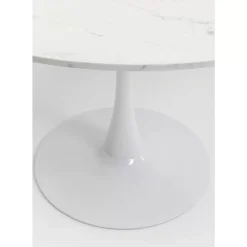Tisch Schickeria Marmor Weis O110Cm