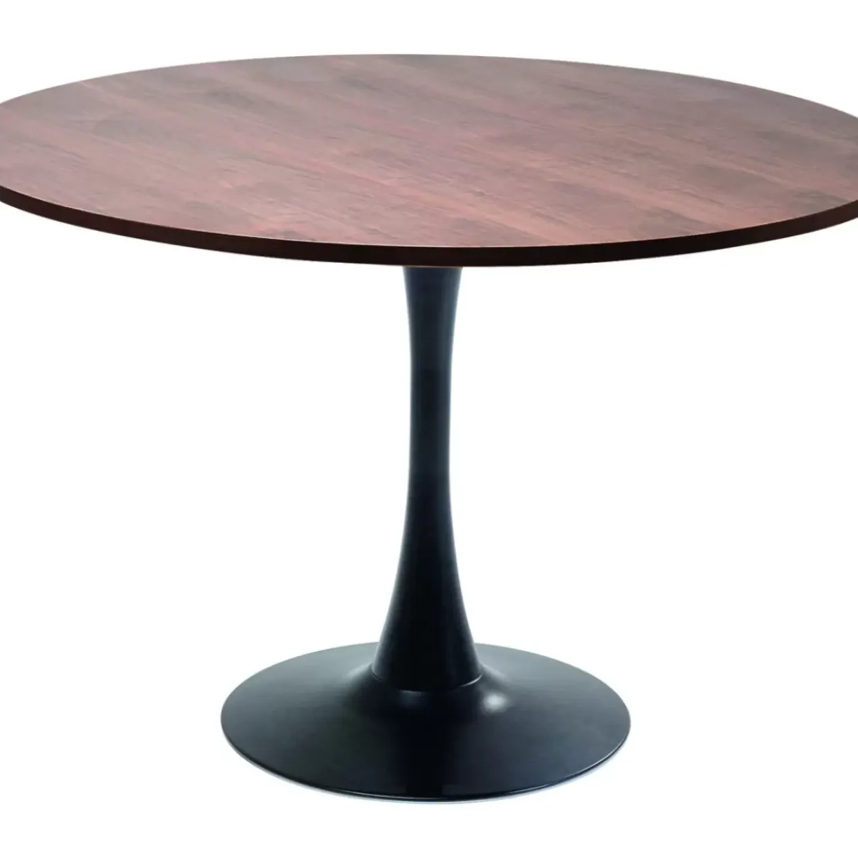 Tisch Schickeria Walnuss Schwarz O110Cm