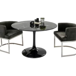 Tisch Solo Marble Schwarz O110