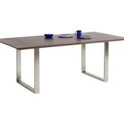 Tisch Symphony Dunkel Chrom 180X90