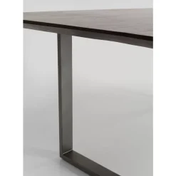 Tisch Symphony Dunkel Rohstahl 160X80